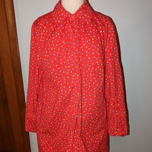 Coldwater Creek reversible raincoat